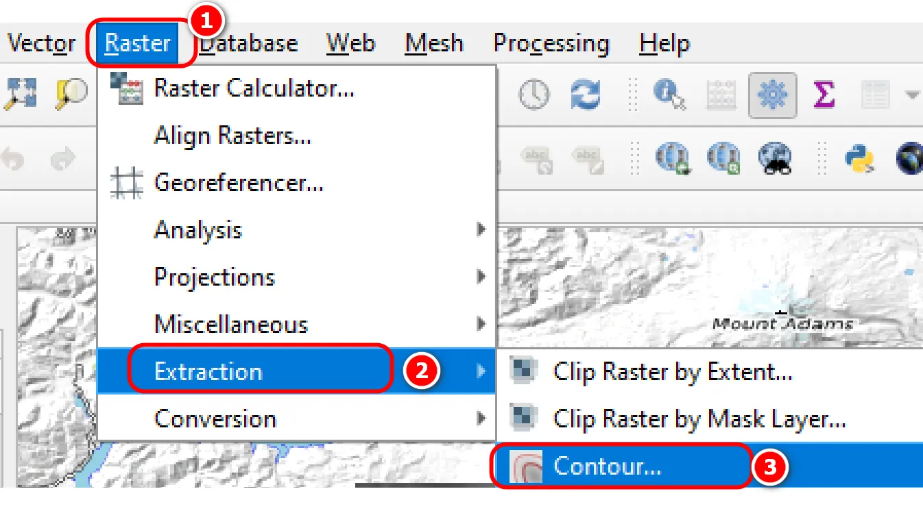 Raster Create Contour