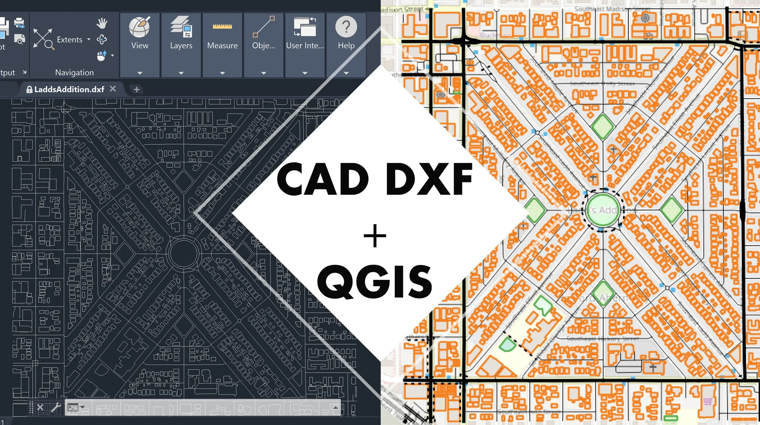image for blog post georeferencing CAD with QGIS