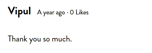 comments